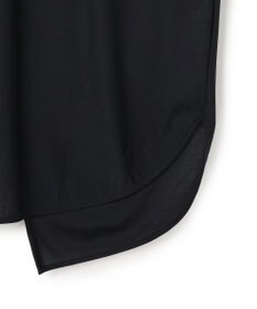 ICB L 【マシンウォッシャブル可】ライトトリコット バックスリット入り長袖プルオーバー