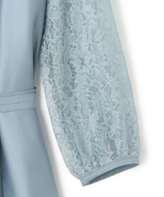 23区 【APPLAUDIR】ノーブルサテン レースコンビドレス