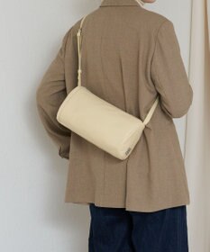 russet ソフトレザーロールショルダーバッグ(CE-1661)