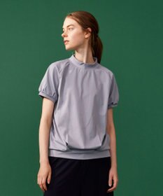 23区GOLF 【23Fondation】半袖 モックネックシャツ