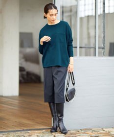 ICB 【洗える】 ウールマットウース ショートパンツ