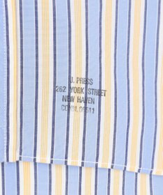 J.PRESS MEN 【SOMELOS】マルチストライプ バンドカラーシャツ