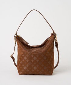 russet ナイロンジャガード2WAYミニショルダーバッグ(CE-1627)