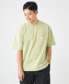 SHARE PARK MENS 【UVカット・吸水速乾・ストレッチ・軽量 】ポケットロゴTシャツ（L・XLサイズ）