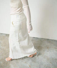 GRACE CONTINENTAL デニムタイトロングスカート