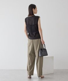 AMERICAN HOLIC 【2点セット】チュールキャミ+ノースリーブT