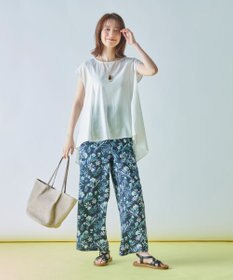 ANY 【洗濯機可能】シルキーソフトブラウス