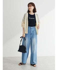 Green Parks ・ＲＡＹ　ＣＡＳＳＩＮ　パールドットロゴＴシャツ