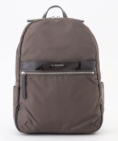 LA BAGAGERIE エナメルアクセントリュックサック