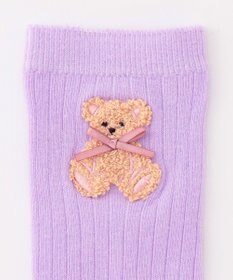 ANY KIDS ハイソックス（アニマル サガラ刺繍）