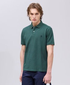 J.PRESS MEN コットンカノコオーバーダイ ポロシャツ