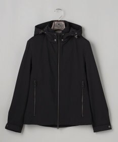 GOTAIRIKU 仕事で着られる【シワになりにくい/洗える/ストレッチ/吸水速乾】バブルテック フーデッドブルゾン