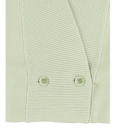 Green Parks ショート丈ミラノリブカーディガン