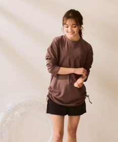 OP／FILA 【Ocean Pacific】ドロストデザインラッシュガード