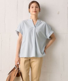 組曲 【WEB限定】ライトジョーゼットスキッパー ブラウス