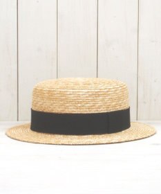 UNISEX】 細麦ストローハット キャノチエ / 石田製帽 | ファッション 