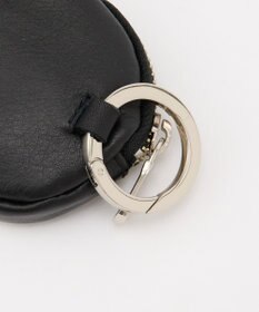 russet カラビナ付き ソフトレザー横長ポーチ(Z-218)