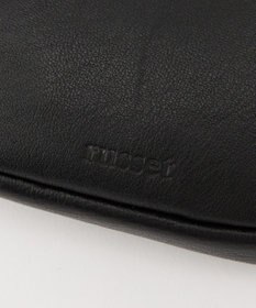 russet カラビナ付き ソフトレザー横長ポーチ(Z-218)