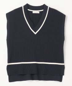 ANY L 【洗濯機可能】チルデンニットベスト