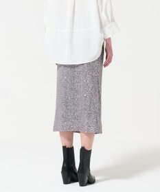 GRACE CONTINENTAL スパンコールタイトスカート