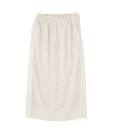 Green Parks ３Ｄレース刺しゅうスカート