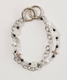 WEGO 2wayチェーンビーズモチーフストラップ