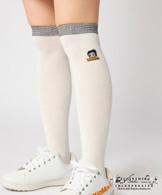 FILA GOLF／marie claire 【Loudmouth×Betty Boop™】ニーハイソックス