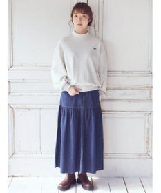 earth music&ecology Ｌｅｅ×ｅ．ｍ．ａ．ｅ．デニムフリルスカート