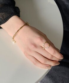 Phoebe フロウラインメタルブレスレット　ゴールド