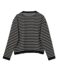 UNFILO シアーフォルムニット ボーダー