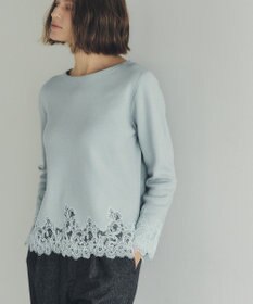 YECCA VECCA レースヘムニット