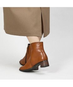 ing <ing>【WEB限定】スクエアトゥショートブーツ