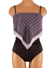 San-ai Resort（三愛水着楽園） 【ナチュラルシェイプスイム　ライト】　スカーフ風ノンワイヤービキニ　9M・11L　【San-ai Resort（サンアイリゾート）】