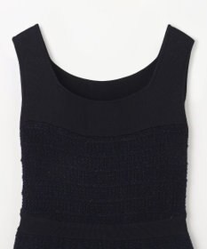 GRACE CONTINENTAL ツイードマーメイドニットワンピース