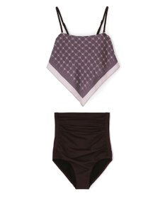 San-ai Resort（三愛水着楽園） 【ナチュラルシェイプスイム　ライト】　スカーフ風ノンワイヤービキニ　9M・11L　【San-ai Resort（サンアイリゾート）】