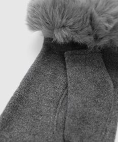 ORuKuBET 【オンワード・クローゼット限定】エコファーフィンガーレスグローブ(WOMEN)【スクワラン加工 / 抗菌機能】