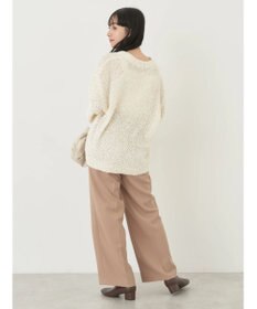 earth music&ecology ぽこぽこヤーンカーディガン