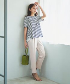 Feroux 美シルエットカラーテーパード パンツ