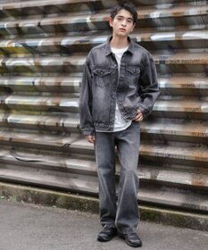 WEGO 【ユニセックス着用ITEM】BIGデニムジャケット