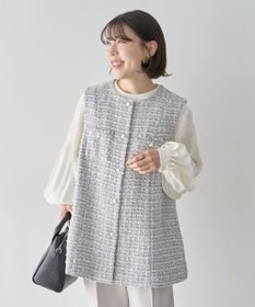 Green Parks Ｏ．ツィードペプラムベスト