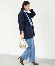 UNFILO 【UNFILO DENIM】撥水ストレッチ テーパードデニム