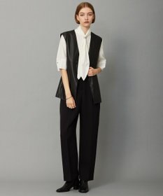 ICB フェイクレザー ベスト