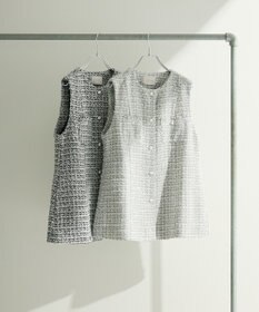 Green Parks Ｏ．ツィードペプラムベスト