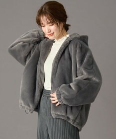 ANY 【手洗い可】ファーブルゾン