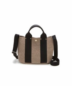 TOPKAPI 【TREASURE TOPKAPI】イタリアンフェルト テープコンビ 2way トートバッグ 2023