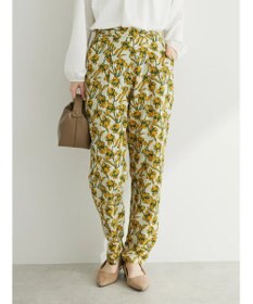 Green Parks Ｂ．レーヨン混プリントパンツ