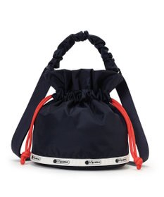 LeSportsac GH DRAWSTRING XBODY/ディープシー/マンダリンコード