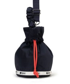 LeSportsac GH DRAWSTRING XBODY/ディープシー/マンダリンコード