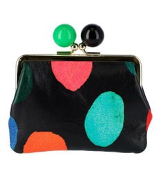 tsumori chisato CARRY カラフルズームドット がま口 小銭入れ