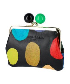 tsumori chisato CARRY カラフルズームドット がま口 小銭入れ